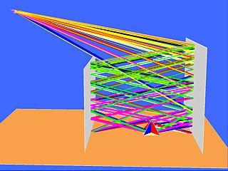 Raytrace Of A Lab SAR Experiment